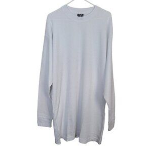 Vtg Anabil White Thermal Top Men's Medium Weight Sz 3XL NEW Old Stock Base Layer